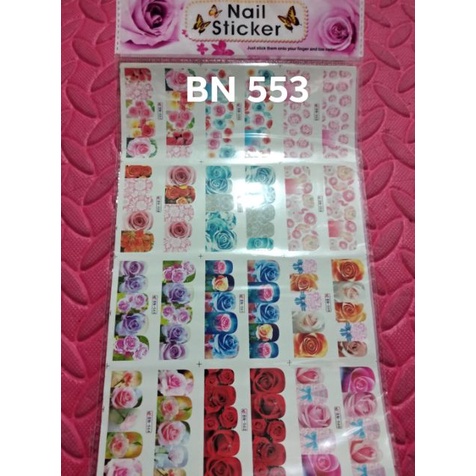 Hình dán sticker 3d noel thần tài, tết 2019 trang trí móng nail bảng to nhiều mẫu hoa hình đẹp xinh.