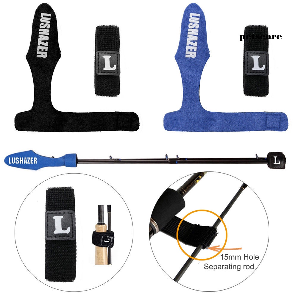 Bộ Vỏ Bọc Bảo Vệ Cần Câu Cá Đàn Hồi + Dây Quấn