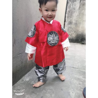Hanbok bé Trai - Đỏ