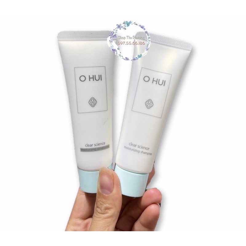 căp gội-xả ohui 40ml ( tách set)