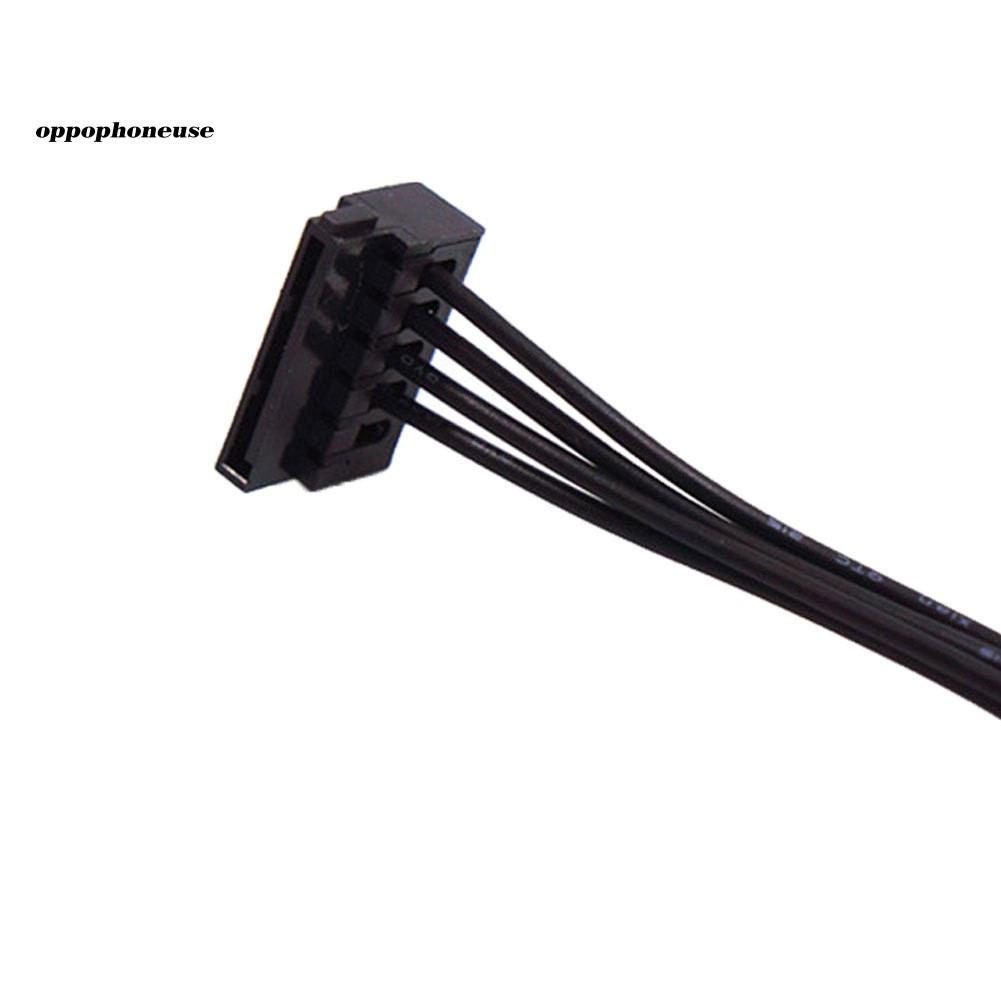 【OPHE】Replacement Mini 4Pin to 2 SATA SDD Power Supply Cable for Lenovo Main Board