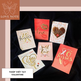 Thiệp viết tay Valentine, lễ tình nhân - thiệp tặng sinh nhật, valentine 14/2, 8/3 20/10, giáng sinh, noel