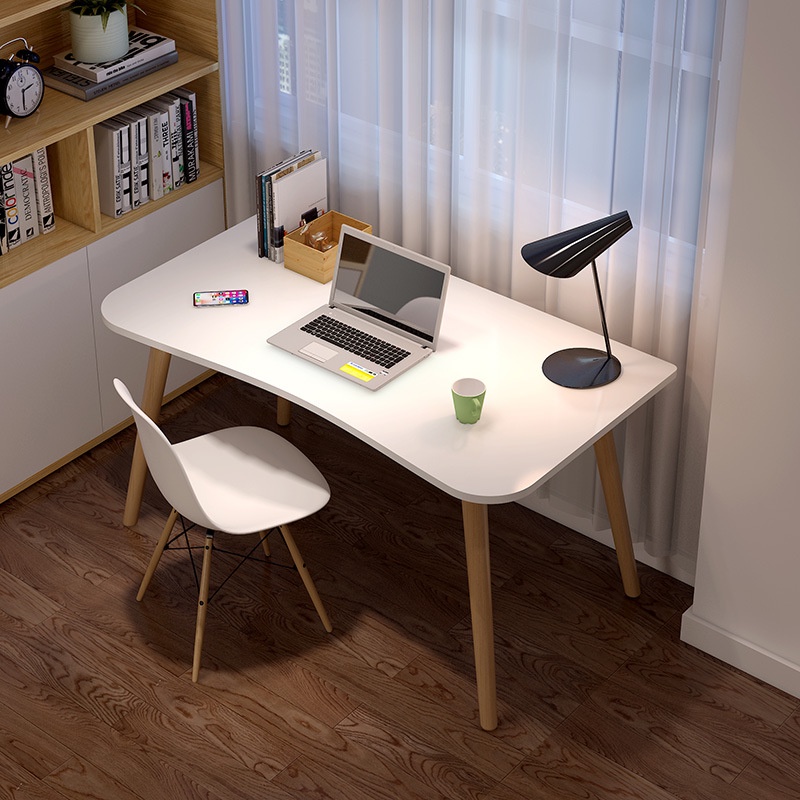 Bàn làm việc phong cách Bắc Âu phù hợp với kệ sách, giá đựng đồ GP86
