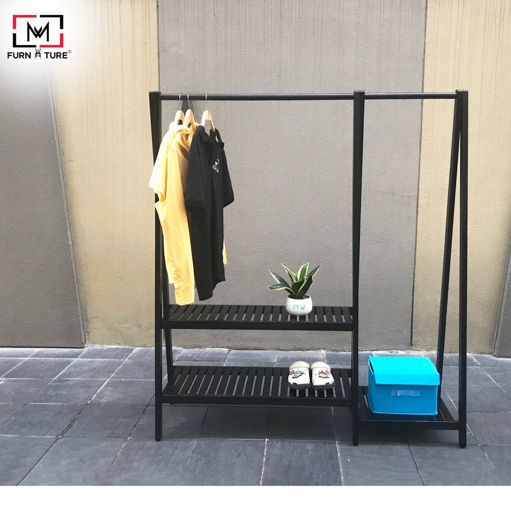 GIÁ TREO QUẦN ÁO ĐÔI HÀN QUỐC TIỆN LỢI 2 IN 1 -DOUBLE AHANGER | BigBuy360 - bigbuy360.vn