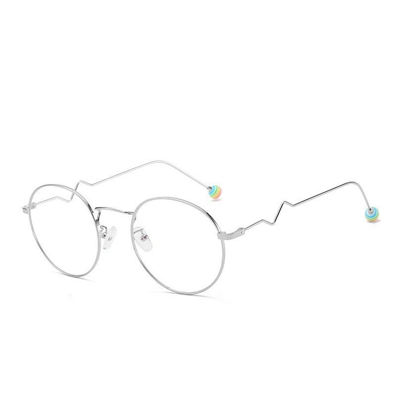 Gọng Kính Nhịp Tim Đính Hạt Kẻ Sọc | BigBuy360 - bigbuy360.vn