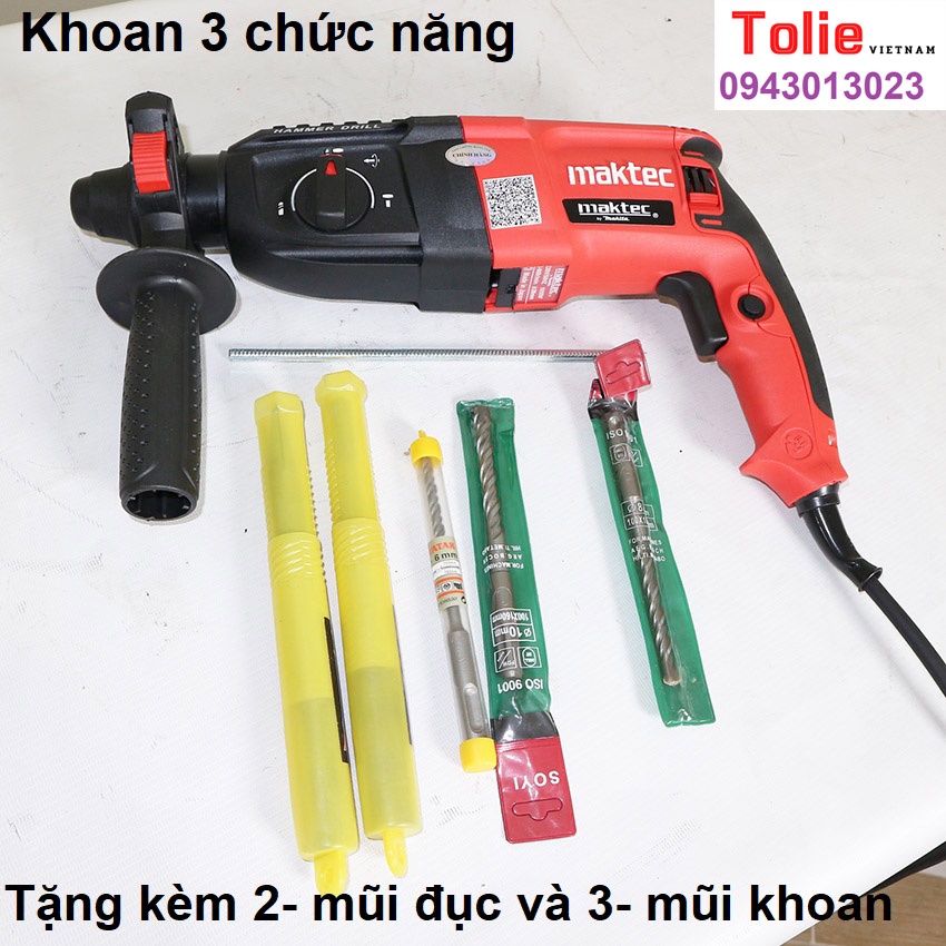 Máy khoan bê tông MT2-26, công suất 1050w Bảo Hành 6 Tháng
