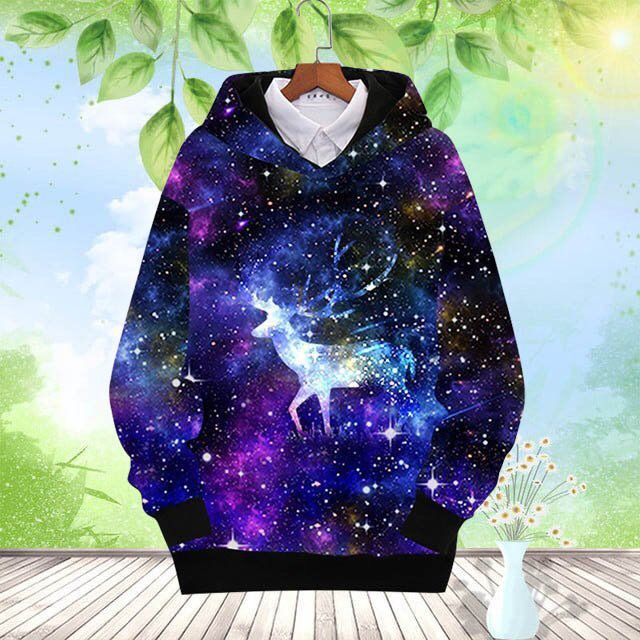 Áo khoác,Áo Hoodie Nam Nữ 🍒FREESHIP🍒 IN 3D vải nỉ FreeSize 1 cỡ dưới 65kg mặc vừa