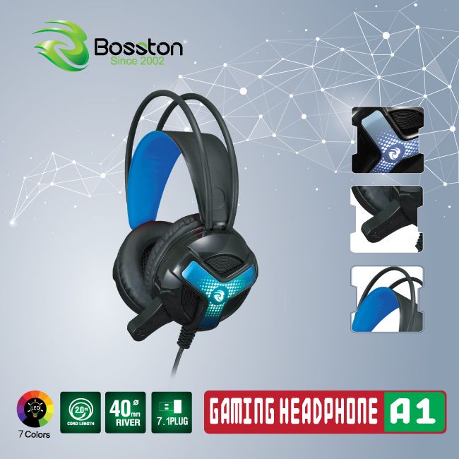 Tai nghe chụp tai Bosston gaming A1