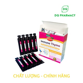 Tăng cường sức đề kháng Immuno Thymo, thực phẩm chức năng EUROVIT hộp 20 ống 10ml