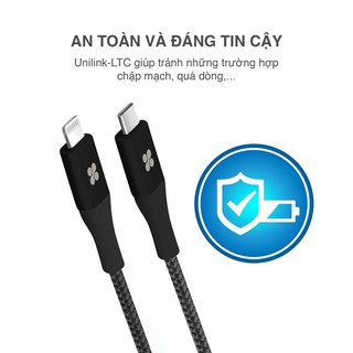 Cáp Chuyển Cổng Type-C Sang Lightning Promate UNILINK LTC