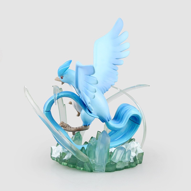 Pokemon Huyền thoại Articuno (Phượng hoàng băng giá) sải cánh dài 18 cm, tinh xảo, tuyệt đẹp