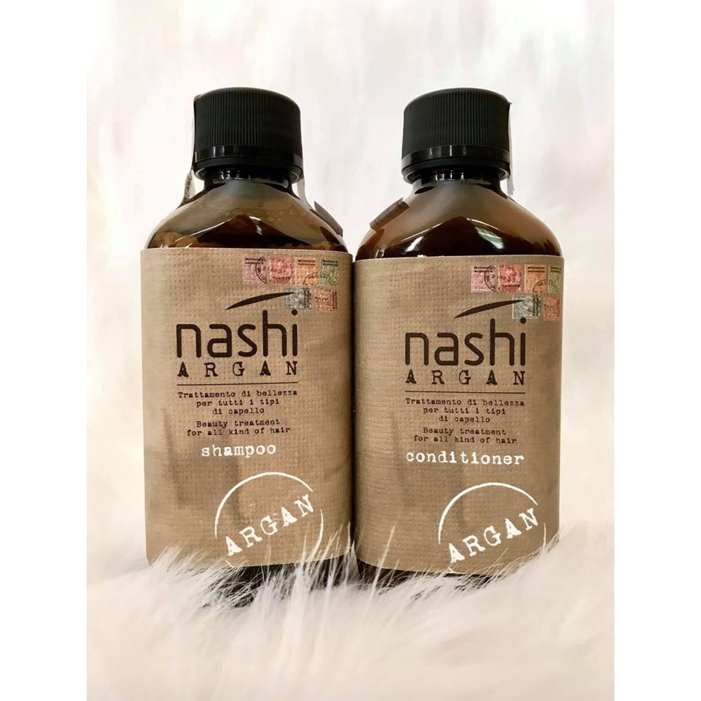 DẦU GỘI XẢ NASHI ARGAN 200ML*2