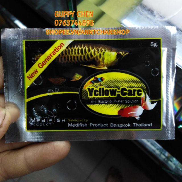 yellow care sản phẩm bổ trợ sức khoẻ cho cá