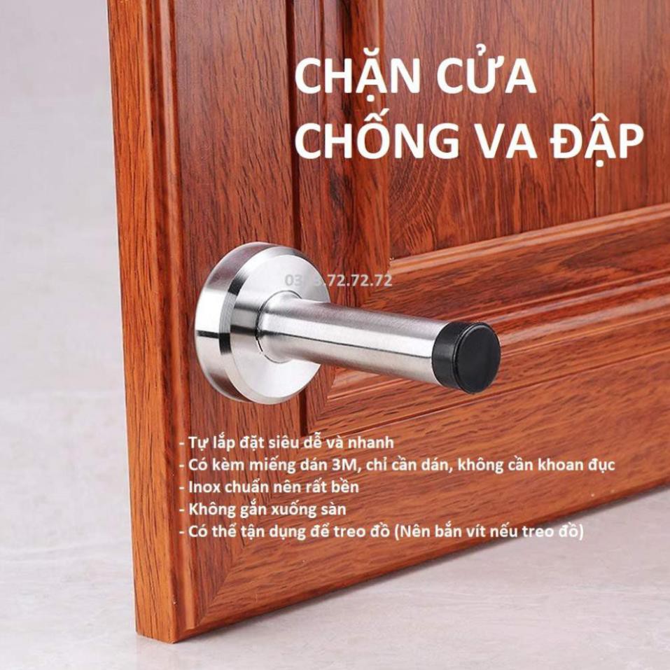 Chặn cửa Gắn tường Chống va đập, Với Miếng 3M Dán Sàn Chắc Chắn, Chống Va Chạm Cửa Trong Nhà Vệ Sinh - Nhà Tắm, An Toàn