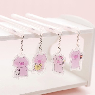 Bút treo heo hồng bút lợn treo BT19 bút cute bút dễ thương