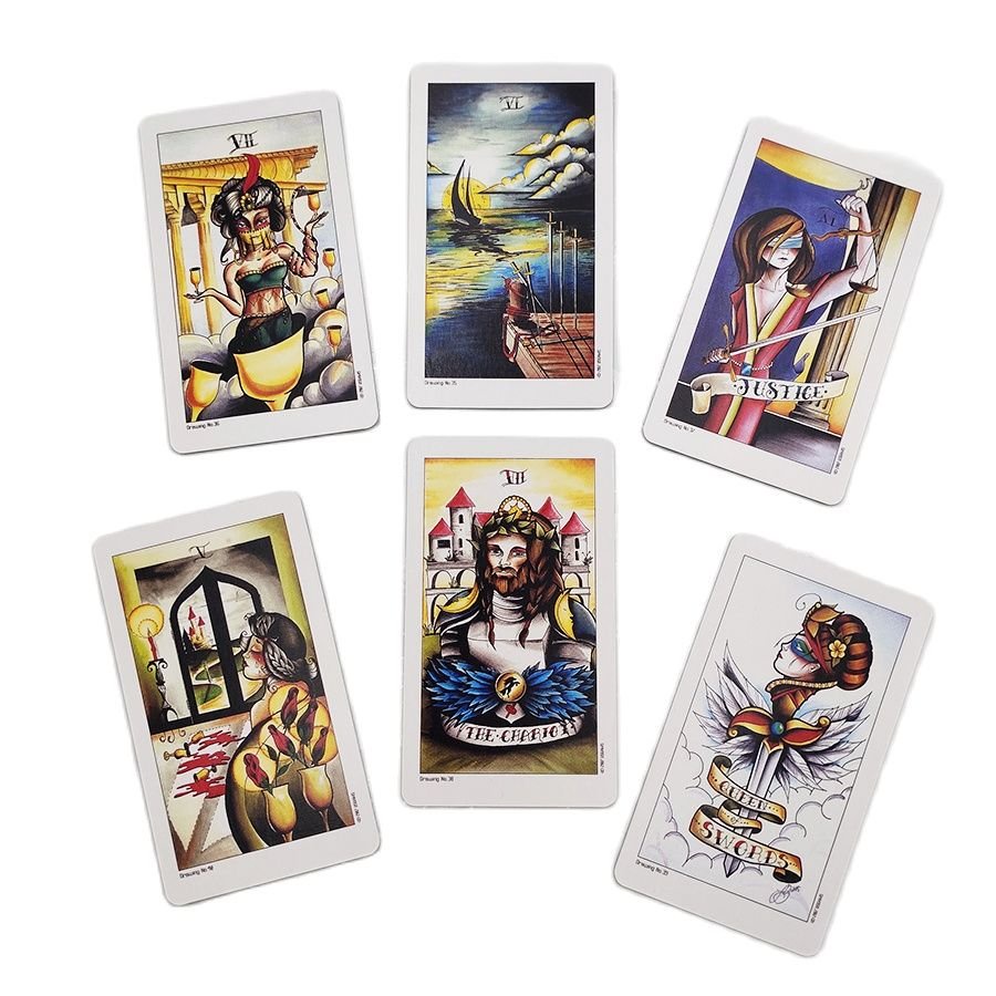 Bộ bài Eight Coins Tattoo Tarot T15