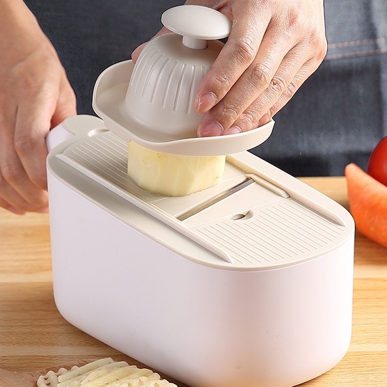 Dụng cụ bào & gọt rau củ 6 lưỡi nhà bếp đa năng  Ecoco E1909