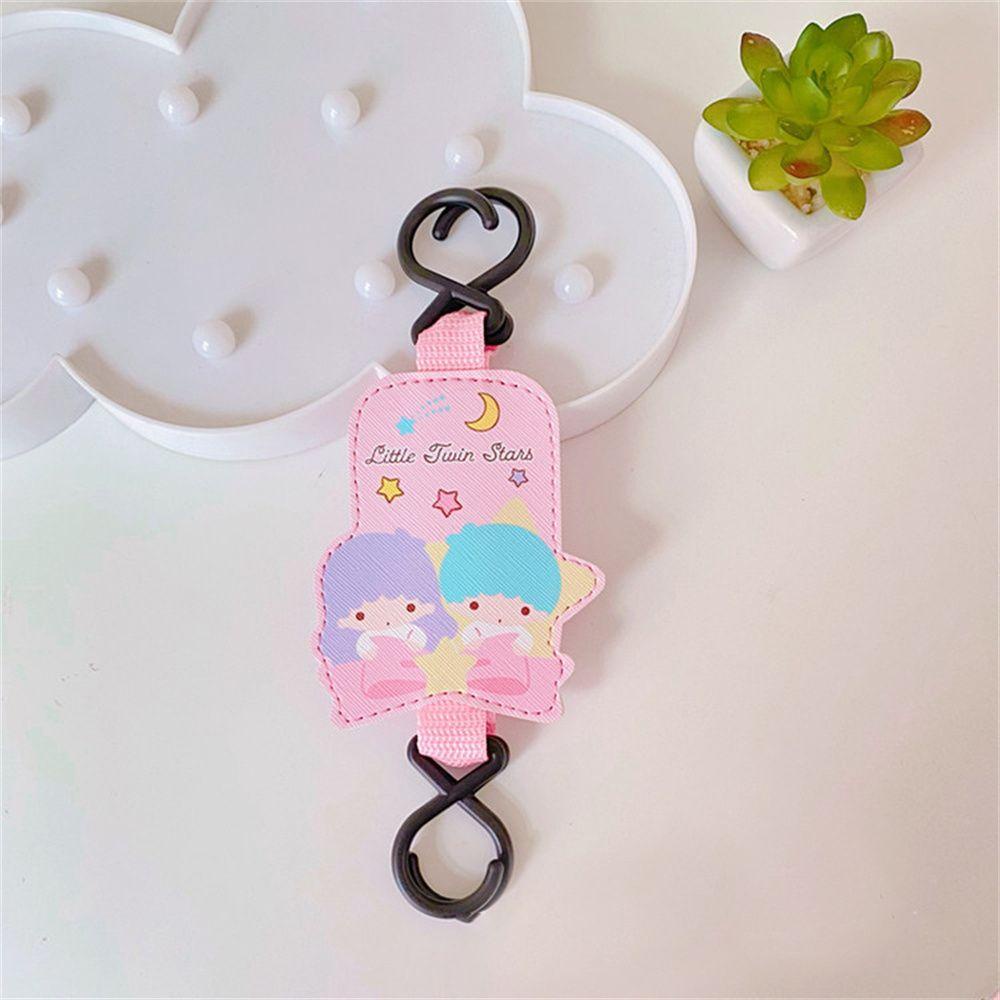 Móc Treo Đồ Gắn Xe Đẩy Em Bé Họa Tiết Hoạt Hình Kuromi