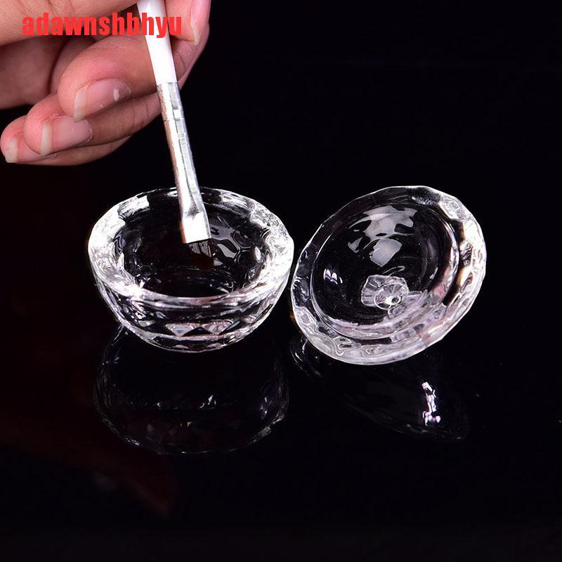 Cốc Thủy Tinh Đựng Dung Dịch Làm Móng Nghệ Thuật Giá Đỡ