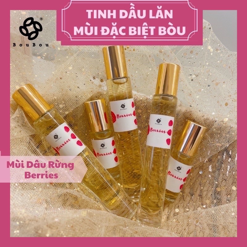 Tinh dầu lăn BERRIES (Dâu Rừng) | Nước hoa Bòu