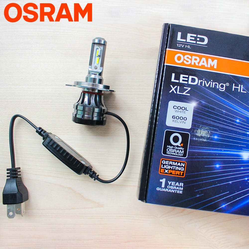 Bóng đèn LED OSRAM H4 SH, @, Dylan, Attila Mô tô, Ô tô, Sirius tăng sáng trắng (B6204CW)