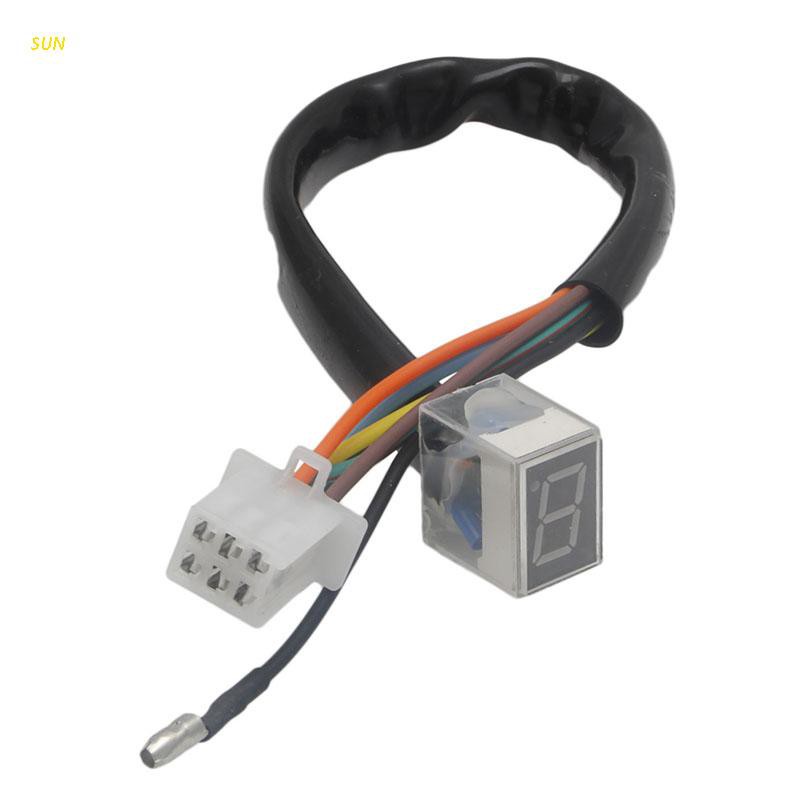 Cần Số Cảm Biến Hiển Thị Đèn Led Kỹ Thuật Số Mới Cho Xe Mô Tô