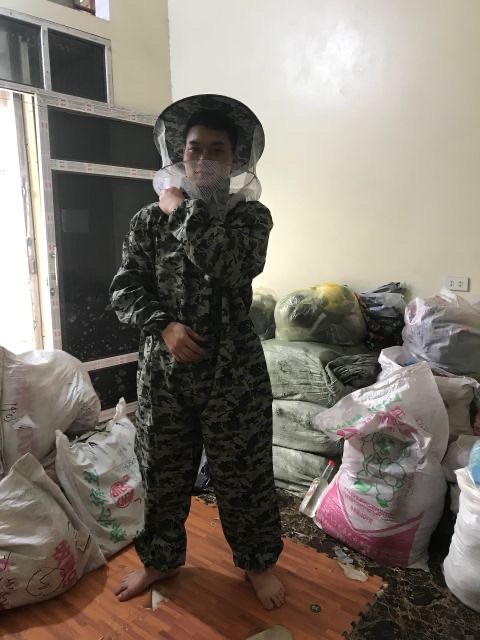 bộ quần áo bắt ong hàng cao cấp y hình giá rẻ