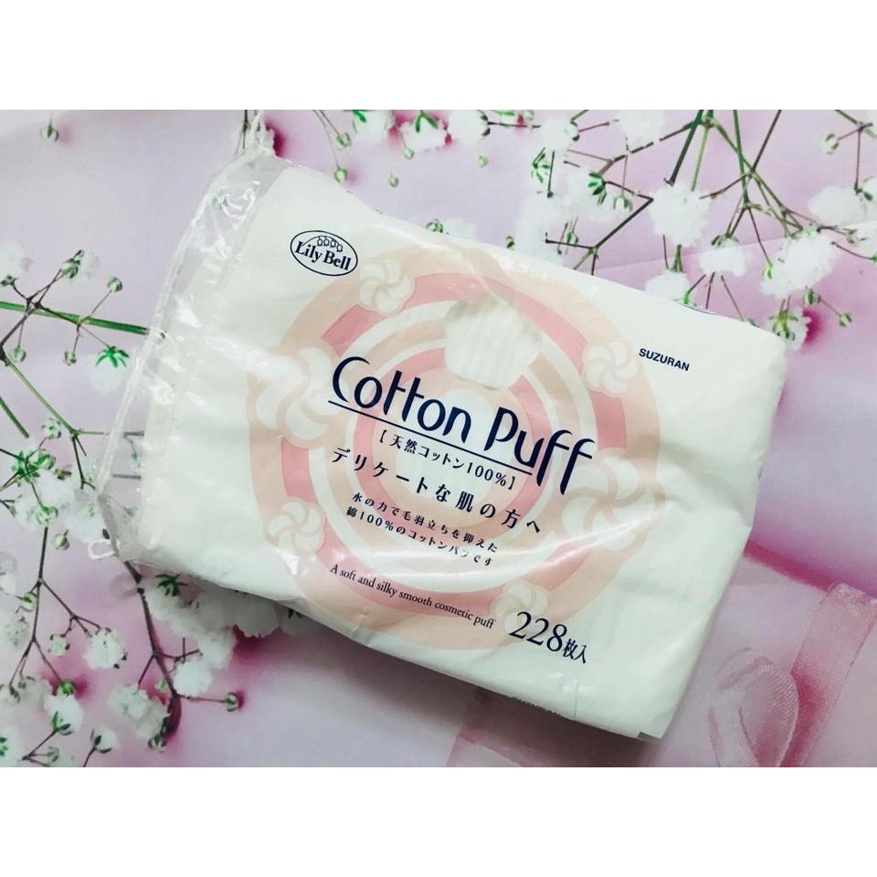 Bông cotton 100% 228 miếng