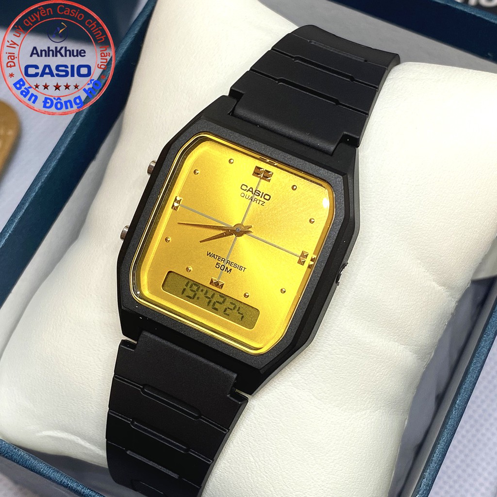 Đồng hồ nam Casio AW-48 AW-48HE-7A AW-48HE-8A AW-48HE-9A dây nhựa có cả kim cả số đi | BigBuy360 - bigbuy360.vn