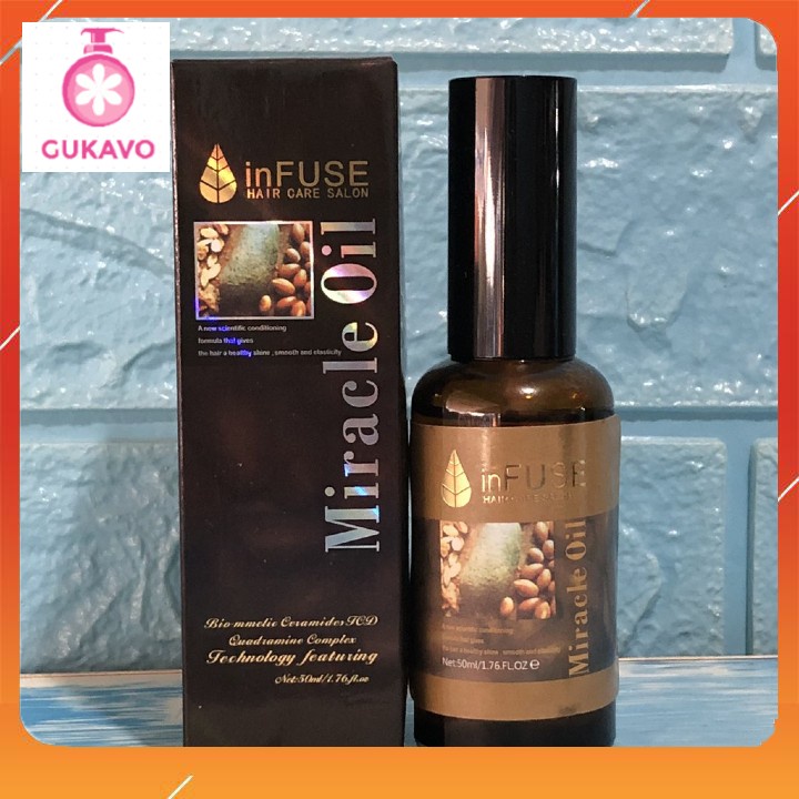 Tinh dầu dưỡng tóc INFUSE cafe - GUKAVO