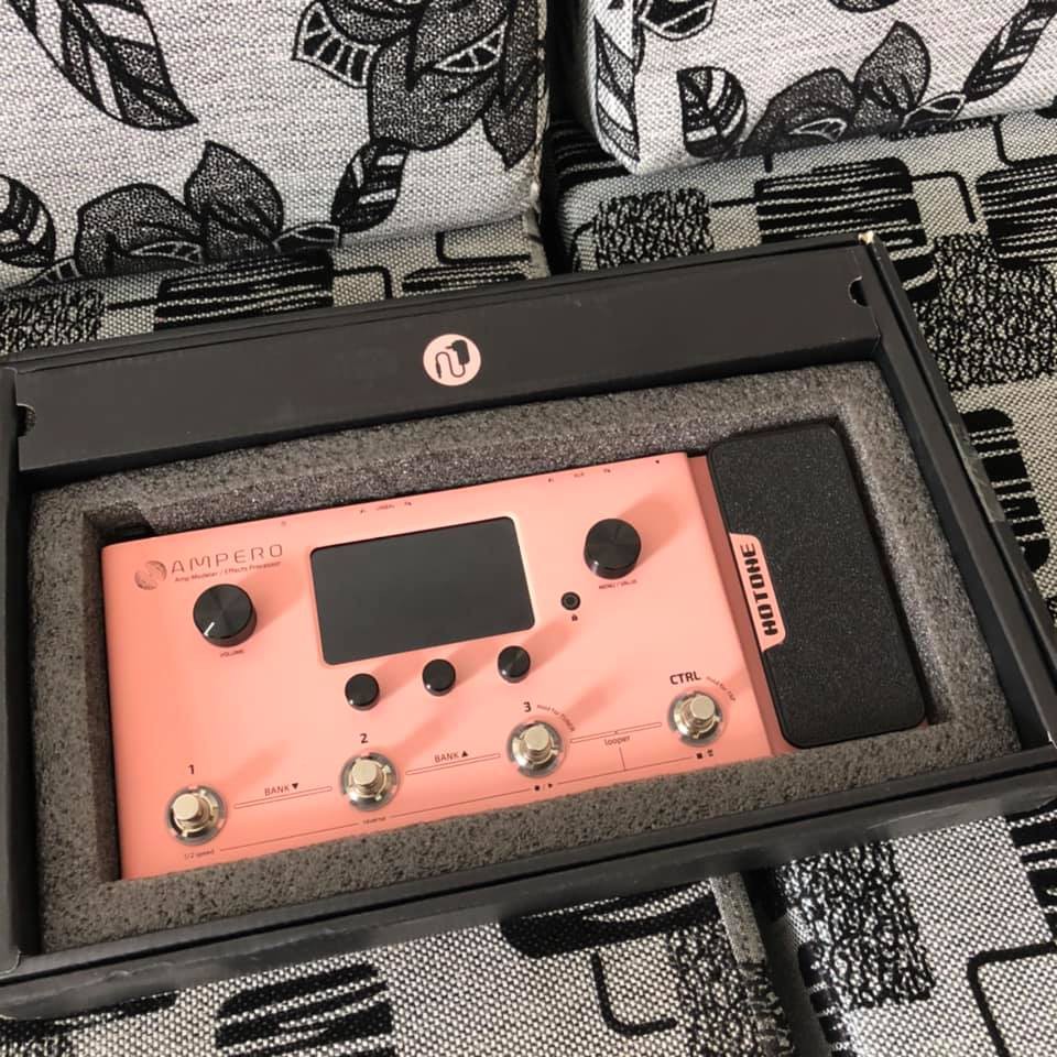 Phơ bàn guitar cao cấp Hotone Ampero Pink