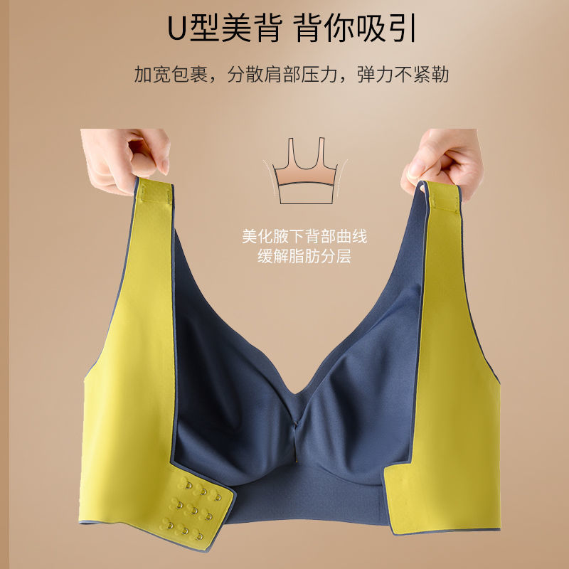 Áo lót nâng ngực thể thao không đường may chống trượt thời trang cho nữ