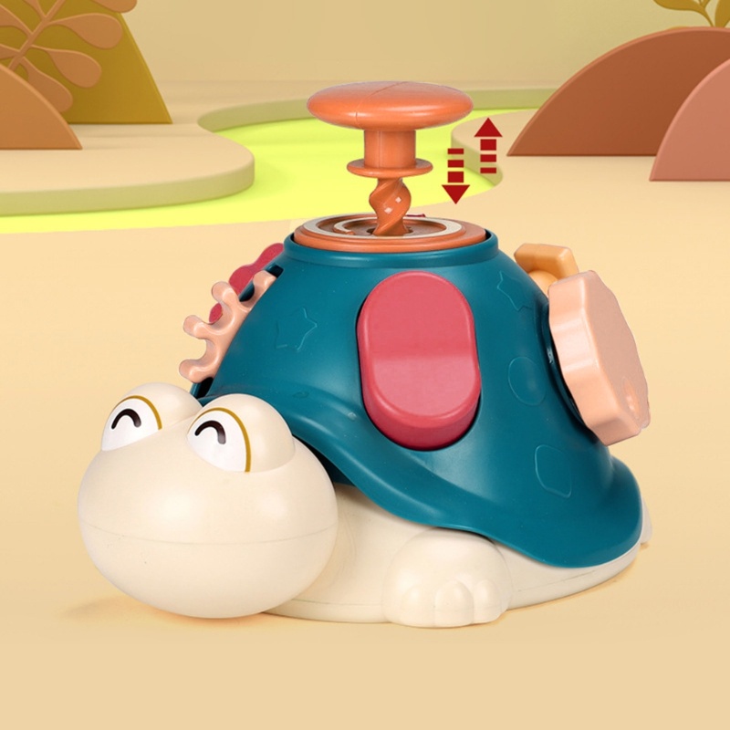 Đồ Chơi Bảng Xoay Động Cơ Montessori 3 4 Cho Bé