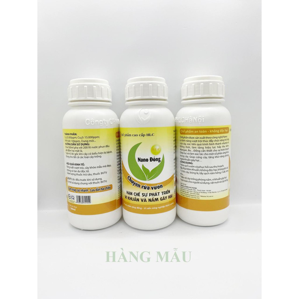 Nano Đồng - chuyên rửa vườn, tẩy rong rêu nấm mốc