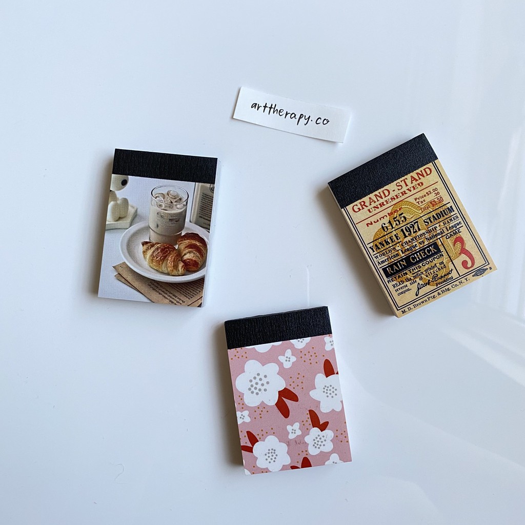 [MINI BOOK]Tuyển tập series mini book 100 trang sticker ảnh