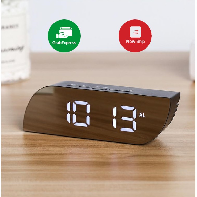 Đồng hồ led mặt kính gương ( led clock )
