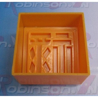 KHUÔN XÔI VUÔNG HÌNH CHỮ LỘC 12 CM