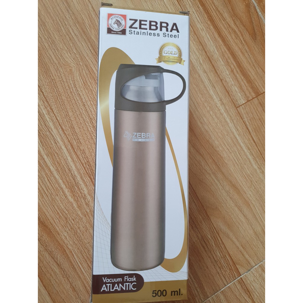 Bình giữ nhiệt Zebra GOLD Atlantic có ca rót 500ml - 112629