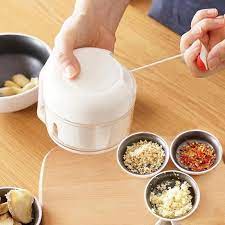 Máy xay tỏi ớt cầm tay Mini-dụng cụ xay tỏi ớt Food Chopper