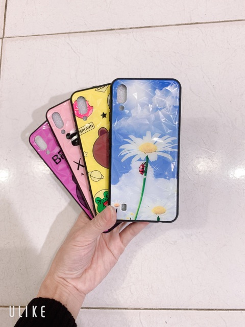 [Chọn mẫu] Ốp lưng sam sung M10,A10 Vân đá kim cương