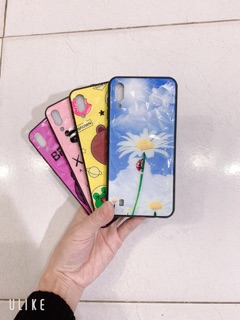[Chọn mẫu] Ốp lưng sam sung M10,A10 Vân đá kim cương