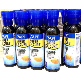API - Super Ick Cure Xử lý bệnh nấm, đốm trắng, ký sinh trùng cọ mình cho cá cảnh (chai 118ml)