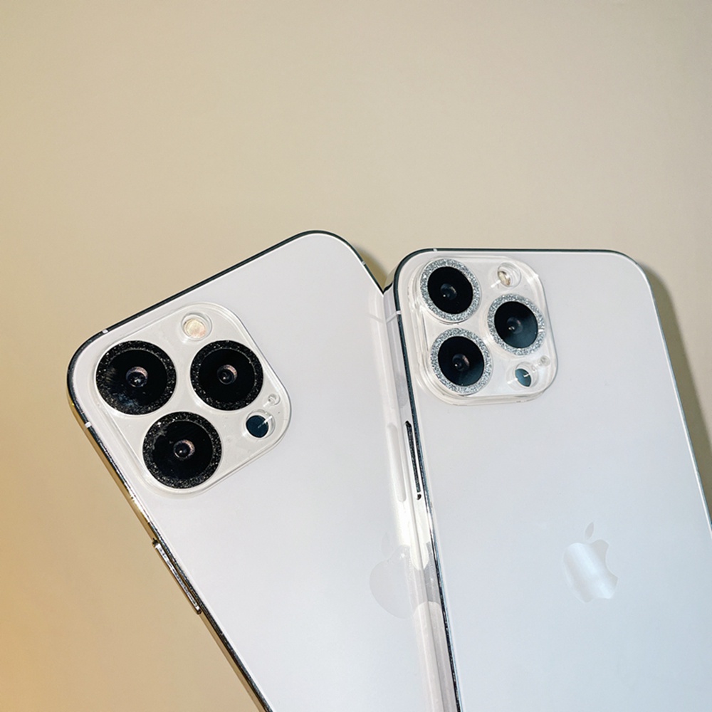 Miếng Dán Bảo Vệ Ống Kính Camera Lấp Lánh Toàn Diện Cho Apple 12 ProMax/13 iPhone 13 ProMax 12/11 ProMax ProMax