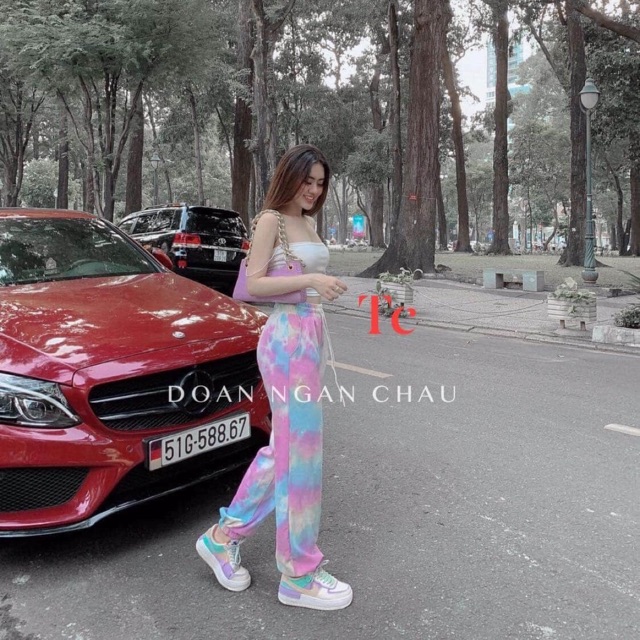 Quần loang chun ống
