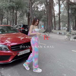 Quần loang chun ống