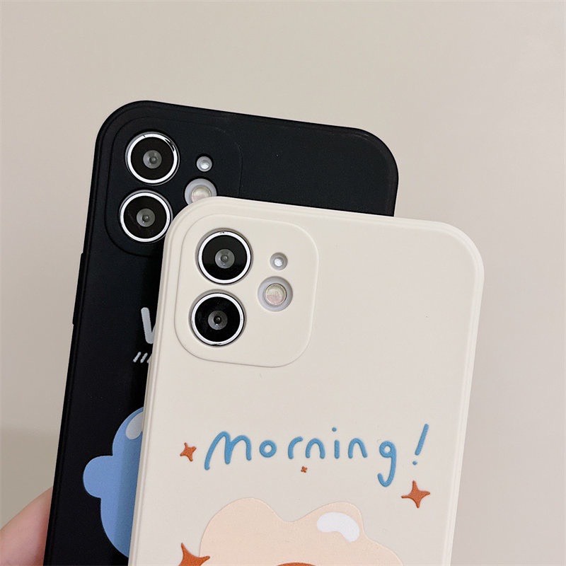 Ốp Lưng iphone Cạnh Vuông, Bảo Vệ Camera Hình Hot-Cold Ip 7Plus,8Plus,x,xs,xsmax,11,11promax,12,12promax,13,13promax