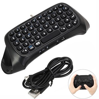 Mini BTV Wireless Keyboard KeyPad For Sony PS4 PlayStation 4 Controller