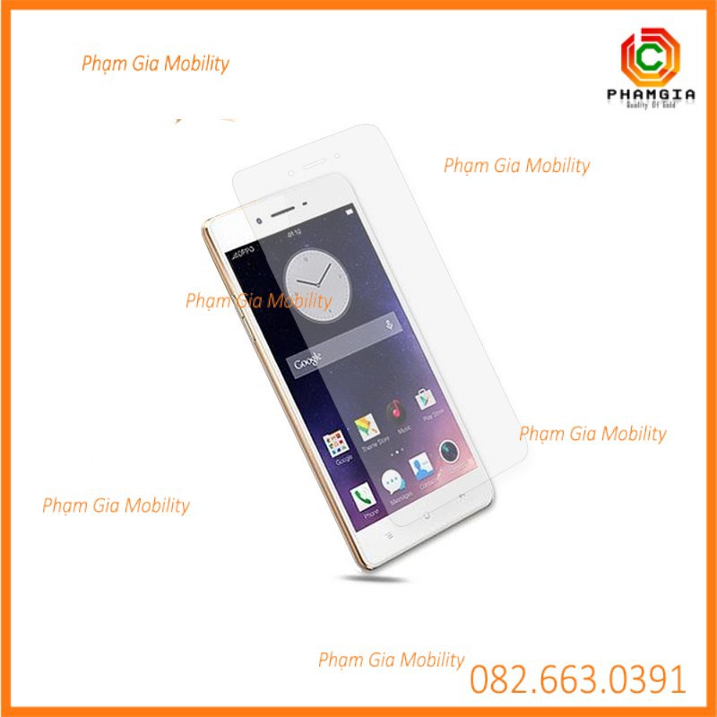 Kính cường lực cho các máy Oppo F1/ F1S/ F1 Plus/ F3/ F3 Plus/ F5/ F7 ( dẻo nano trong suốt không viền, chống bể)