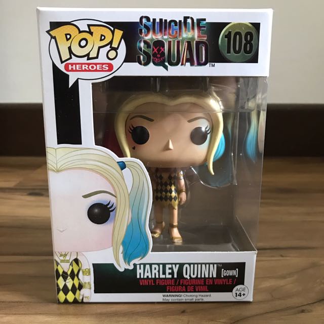 Funko POP Set 108 Mô Hình Nhân Vật Harley Quinn Trong Suicide Squad
