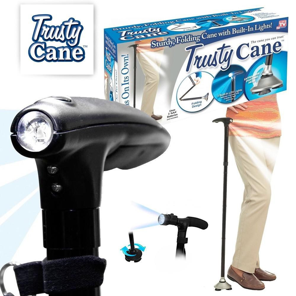 Gậy Cho Người Cao Tuổi Có Đèn TRUSTY CANE gậy chống nạng